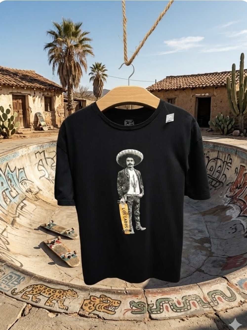 Emiliano Zapata &Skateboard Los Cabos . #vivamexico#skater#Skateboard .#vintage